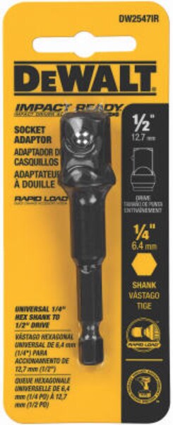 Impact ready shop socket adapter