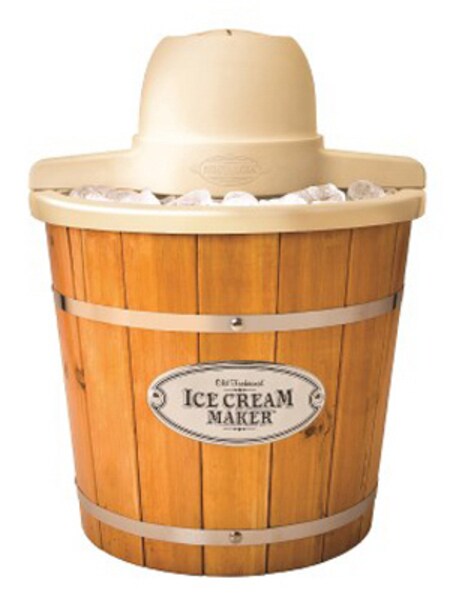NOSTALGIA 4QT ELECTRIC ICE CREAM FREEZER