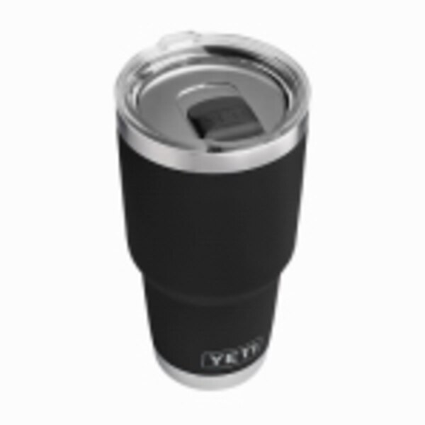 YETI RAMBLER 30OZ BLACK TUMBLER