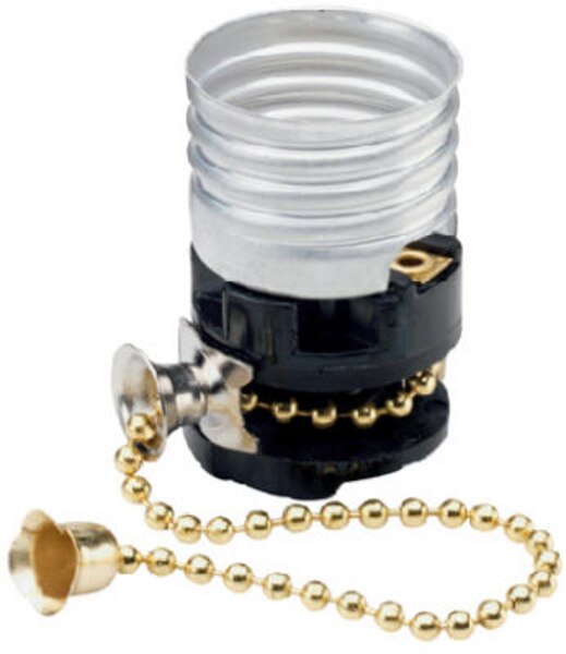 PULL CHAIN LIGHT SOCKET