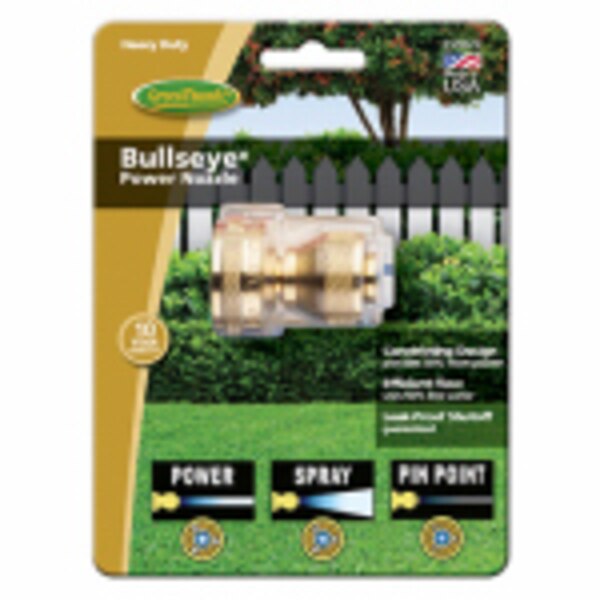 HOSE NOZZLE 3/4IN BRASS INDUST GRADE GT