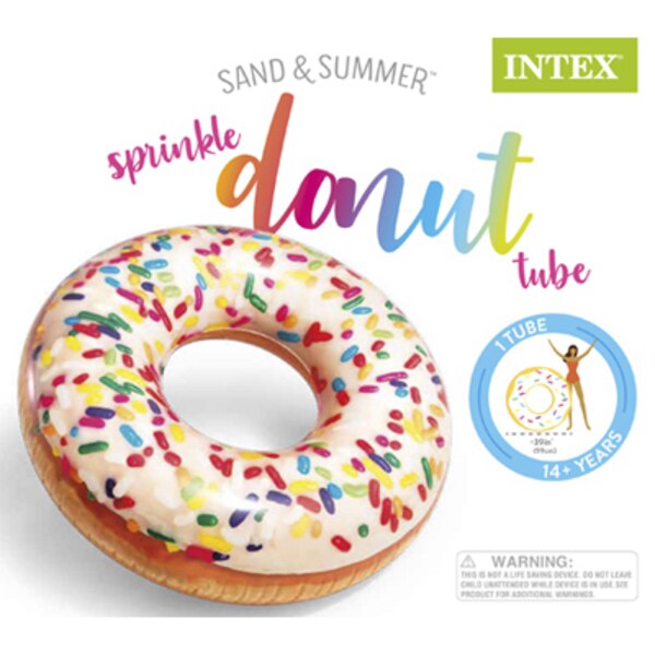 45" SPRINKLE DONUT TUBE