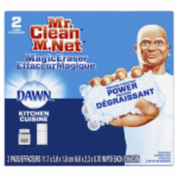 MR CLEAN MAGIC ERASER KITCHEN SCRUB 2CT