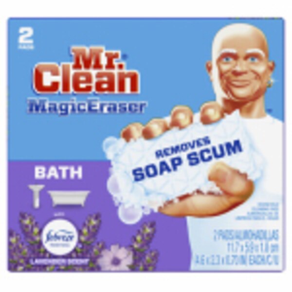 MR CLEAN MAGIC ERASER BATH SCRUBBER 2CT