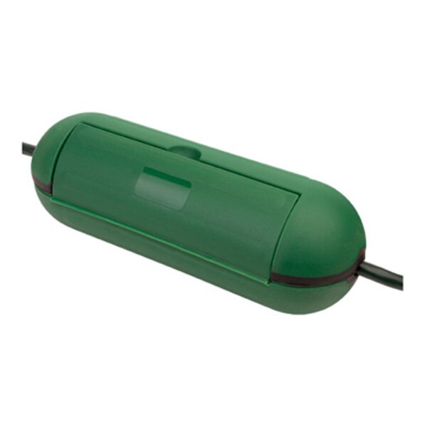 OUTDOOR EXTENSION CORD PROTECTOR GREEN
