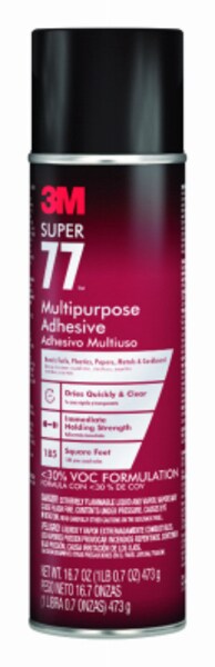 3M Super 77 16.7-oz Spray Adhesive at