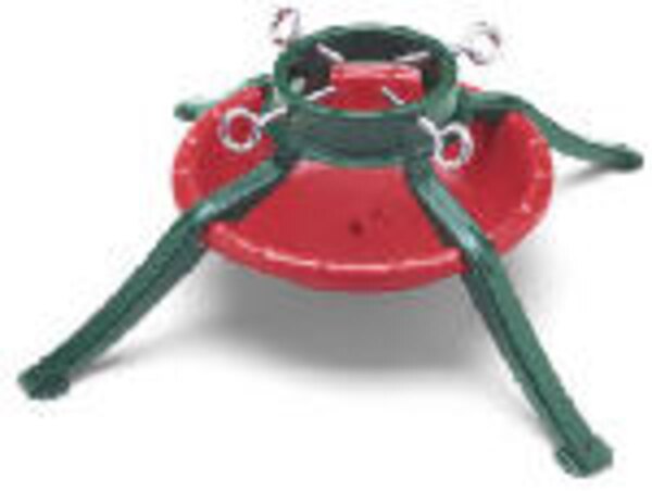 23 IN 4 LEG RED & GREEN TREE STAND