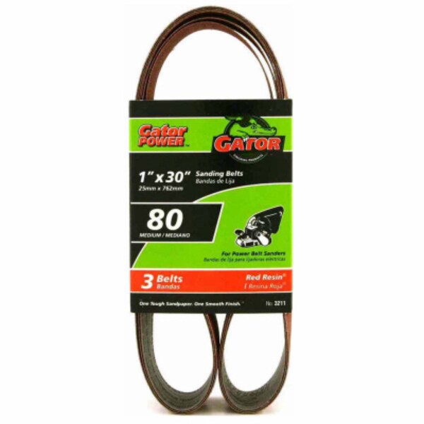 Gator power sanding shop belts